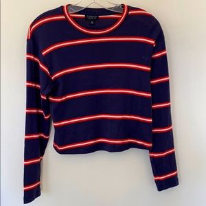 TopShop striped long sleeve tshirt